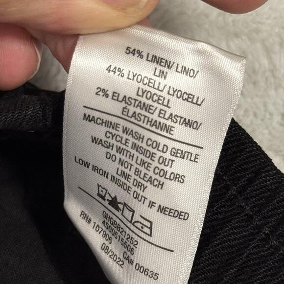 Hudson Tracker Pant Large Linen/lycocell Black - Picture 4 of 10